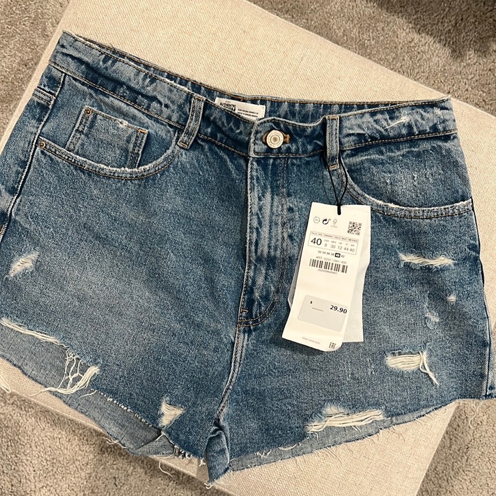 Zara Trafaluc Denim shorts